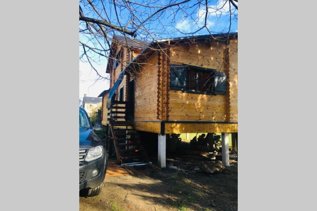 Chalet Bois Laruns Extérieur photo