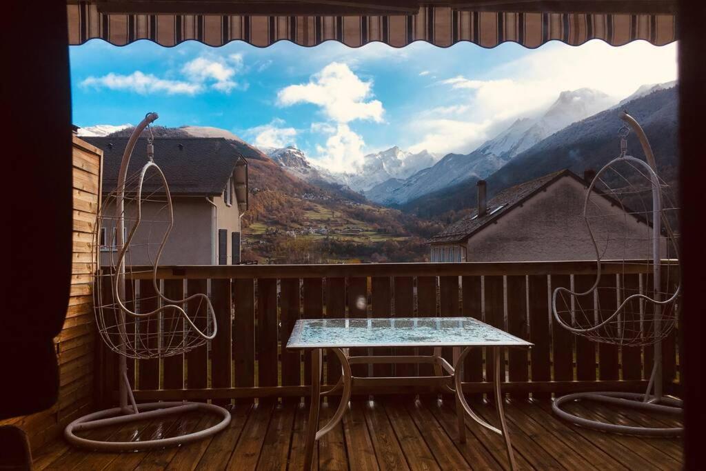 Chalet Bois Laruns Extérieur photo