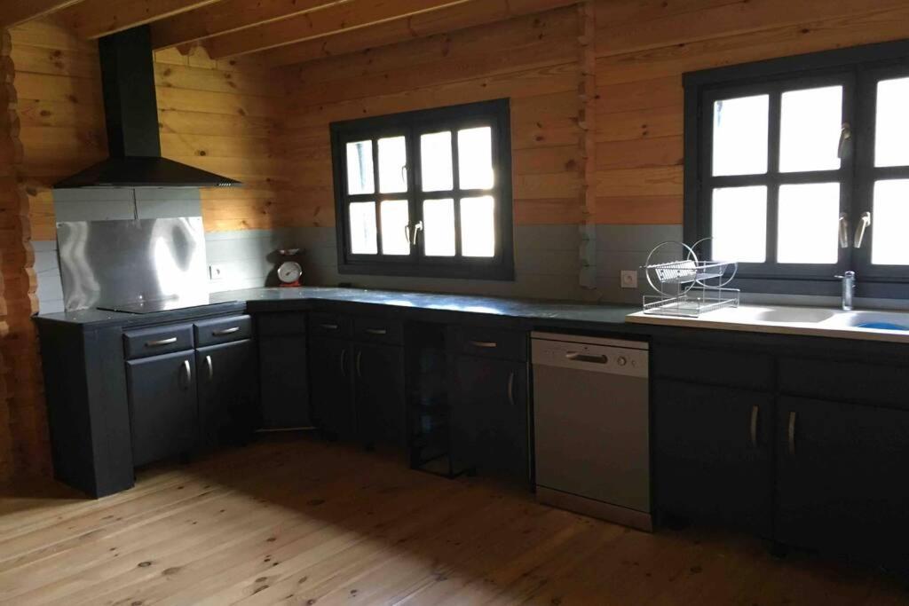Chalet Bois Laruns Extérieur photo